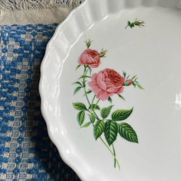 Vintage Christine Holm Porcelain Quiche Dish - Picture 4 of 8